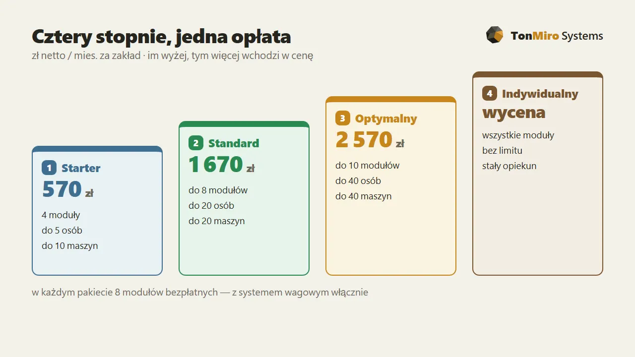 Jak rozliczamy TonMiro Systems
