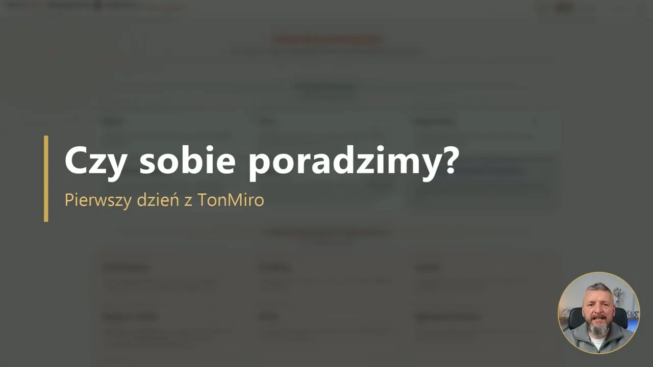 Czy sobie poradzimy? Pierwszy dzień z TonMiro
